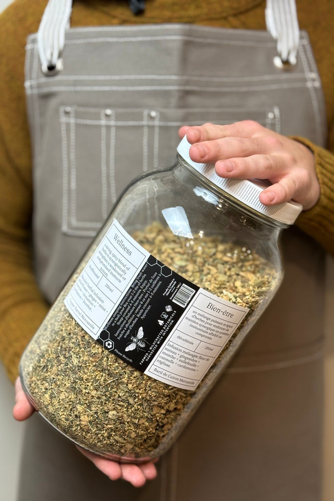 Dim Gray Wellness Tea