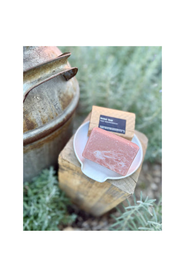 Dark Sea Green Dead Sea Block of Soap
