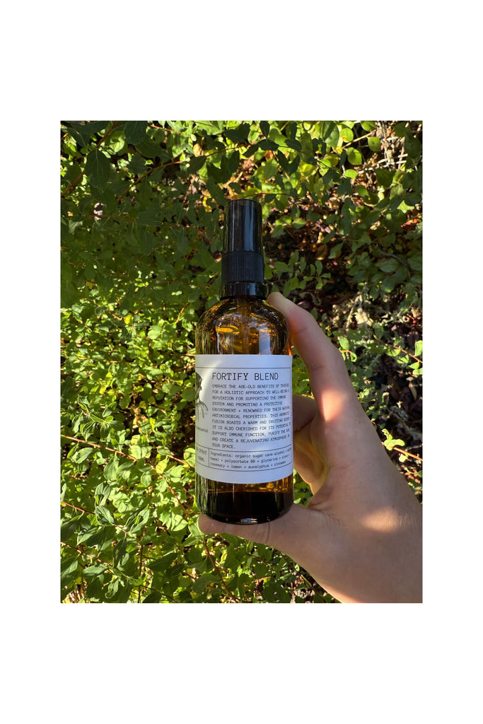Dark Olive Green Fortify Room & Linen Spray