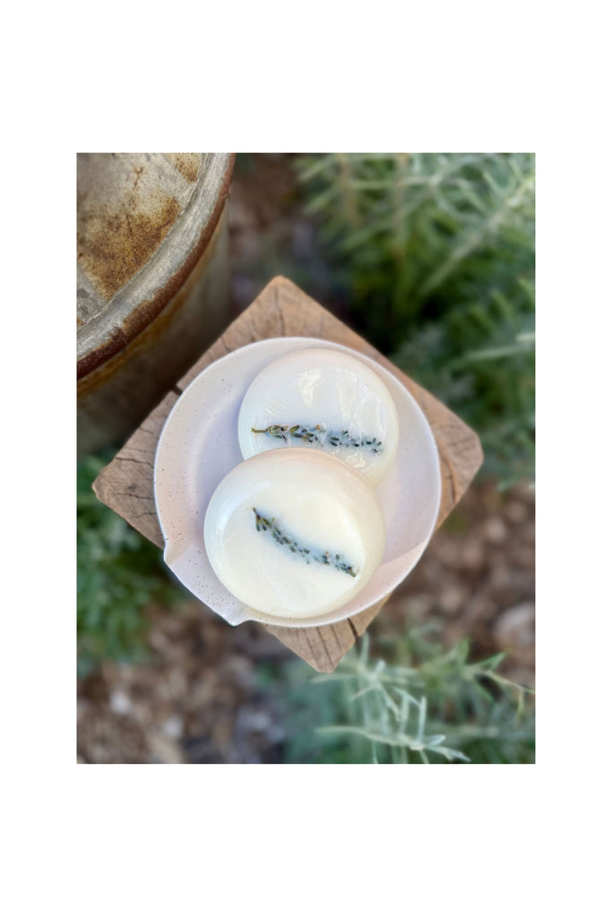 Dark Olive Green Lavender Goat Milk Soap