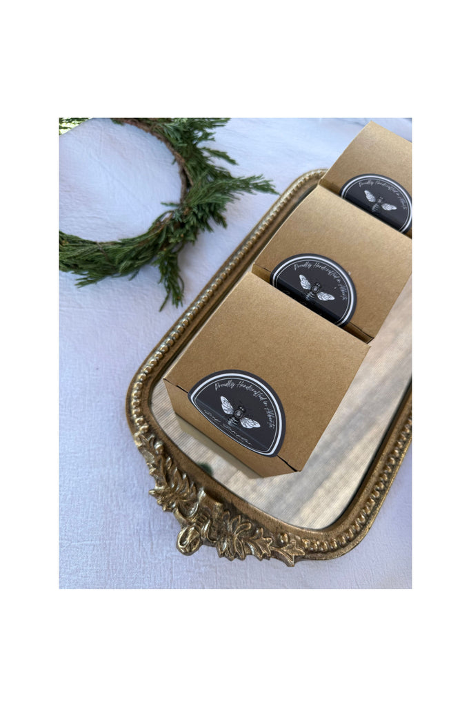 Gray Mini Soap Sample Box