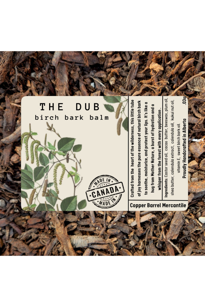 Gray Birch Bark Lip Balm
