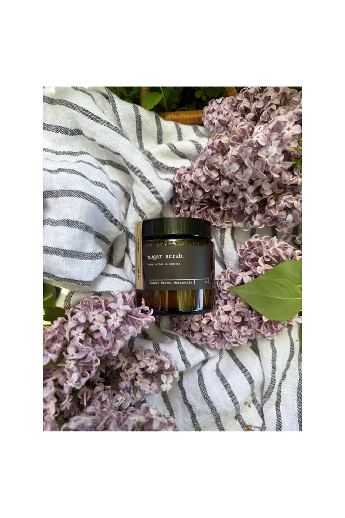 Canadian gifts and homeware Lilac Foaming Sugar Scrub