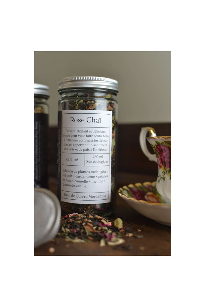 Canadian gifts and homeware Rose Chai Tea