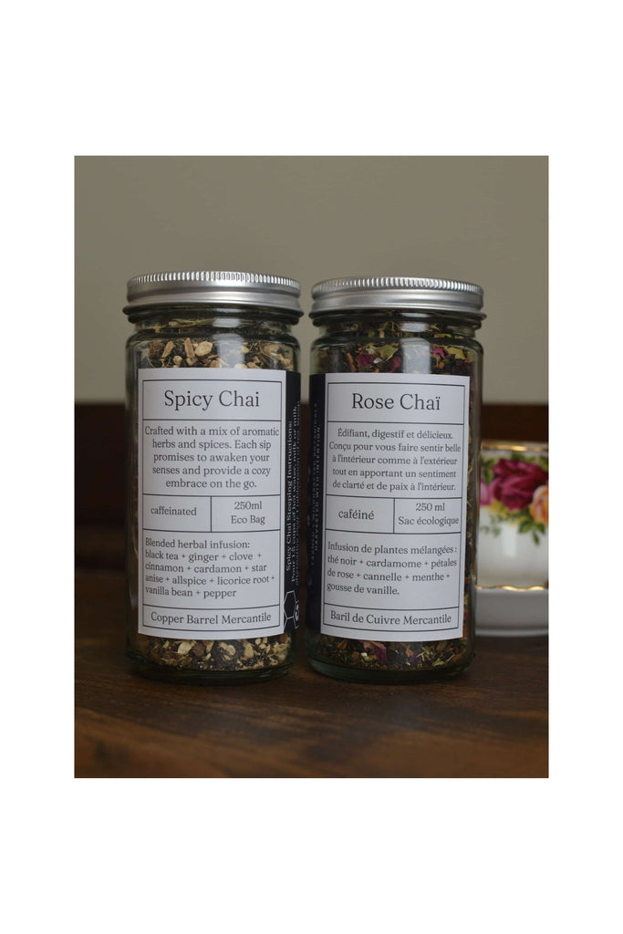 Canadian gifts and homeware Rose Chai Tea